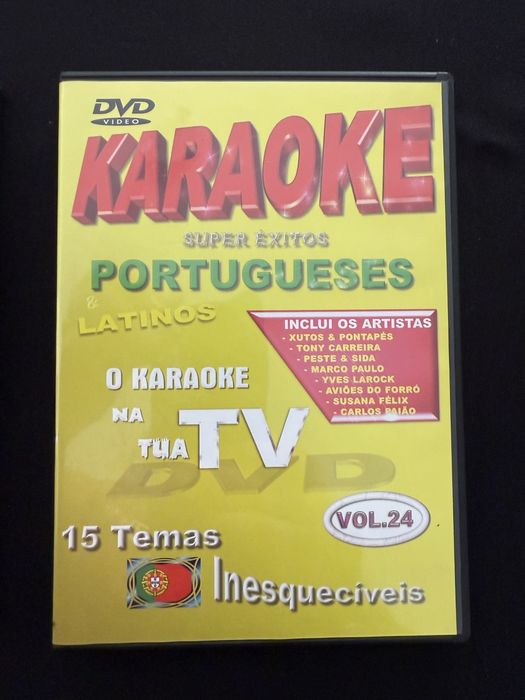 Dvds de karaoke originais