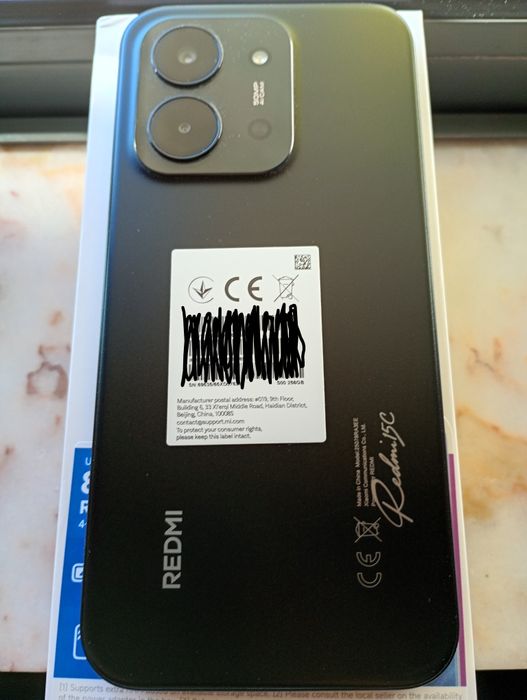 Xiaomi Redmi 15C 256GB Preto em Perfeito Estado, na Caixa com Garantia