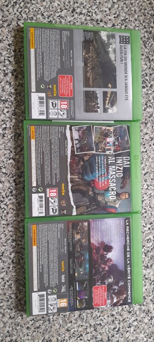Dead rising 3/Dead rising 4/Halo 5 Xbox one