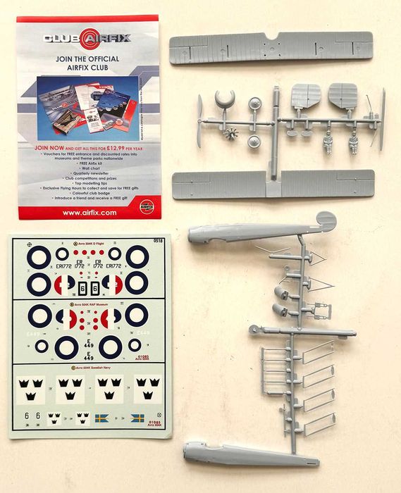 Airfix_AVRO 504K. Esc.1:72. Completo e como novo.