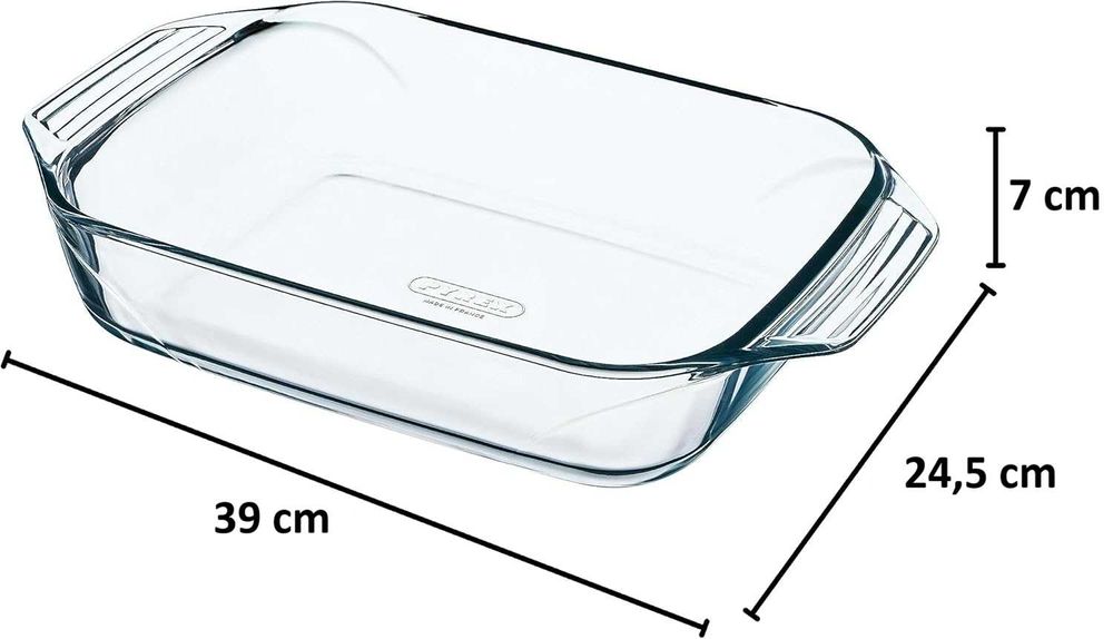Naczynie żaroodporne, do zapiekania, prostokątne - Pyrex 4l