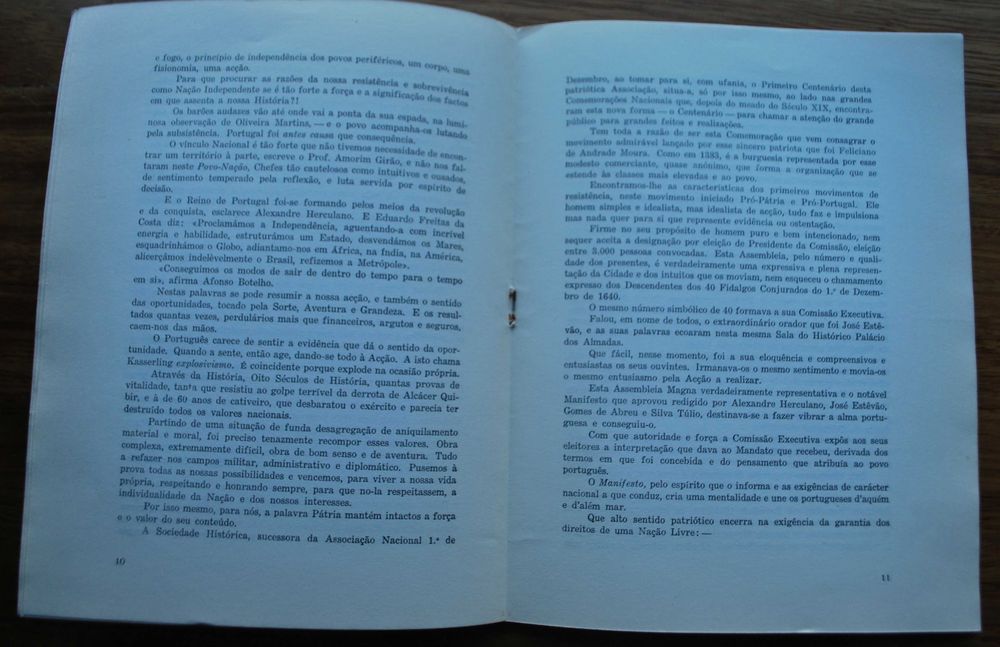 Conceito Militante de Defesa e Salvaguarda Independência de Portugal