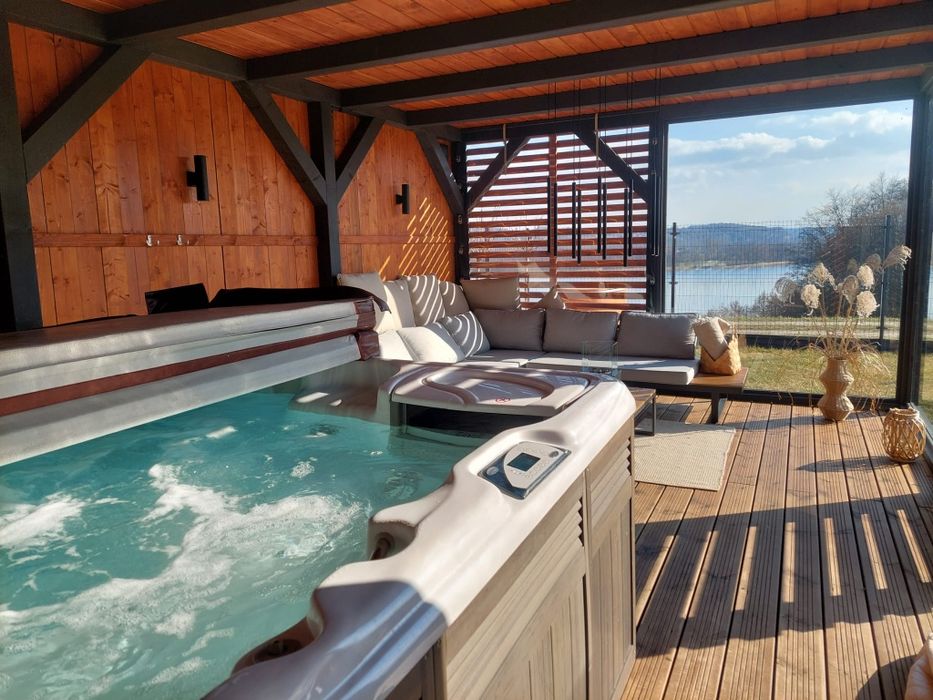 Domek na Kaszubach z jacuzzi i sauną na wyłączność 1