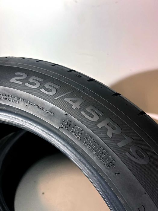 Pneus Hankook Ventus S1 Evo3 (Tesla) - 255/45/19 - Excelentes