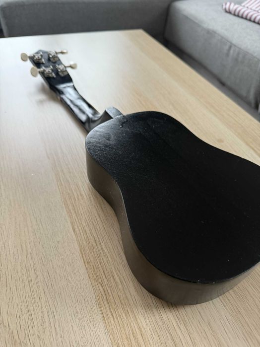 Ukulele sopranowe – czarne – idealne na start
