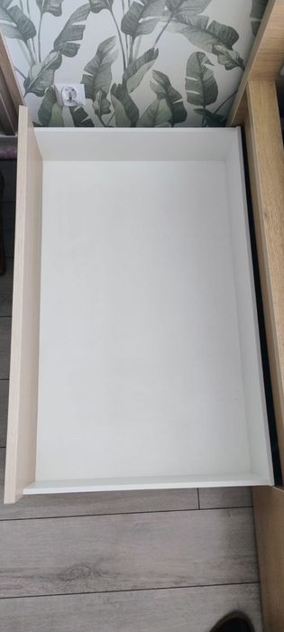 Łóżko IKEA Malm okleina dębowa
