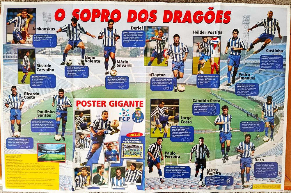 Poster gigante F. C. Porto - Campeão 2002-2003