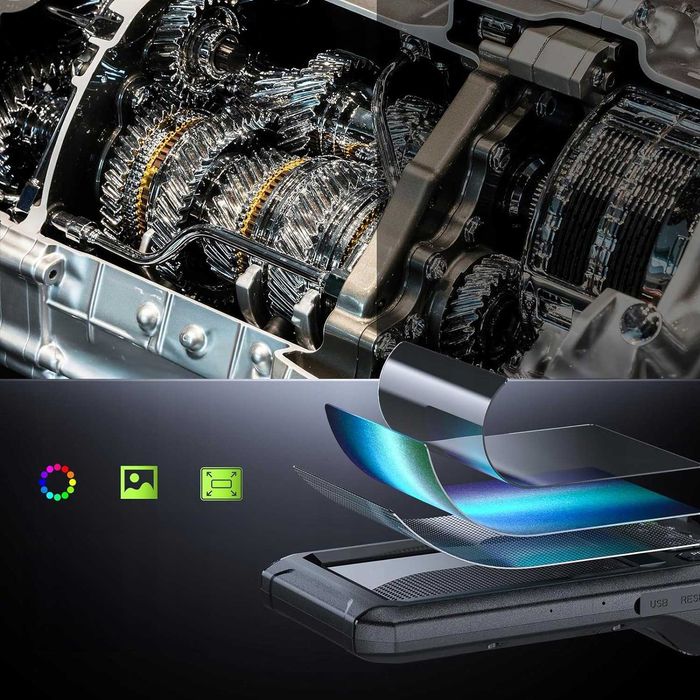 Endoskop Warsztatowy Kamera Inspekcyjna Full HD 5M LED IPS