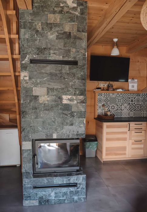 Drewniany Domek nad Dunajcem w Szczawnicy