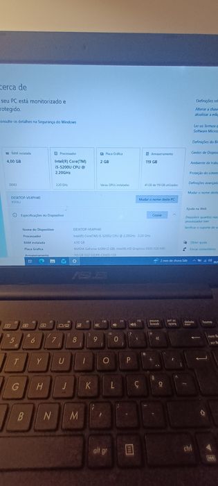 Asus Laptop i5200u X55