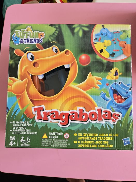 Jogo tragabolas hasbro criança