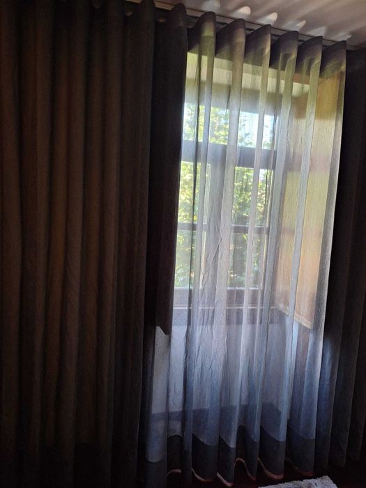2 conjutos de cortinas