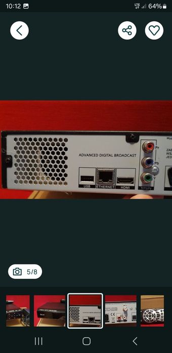 Dekoder ITI 5800SX nc+ HD cyfrowa nagrywarka