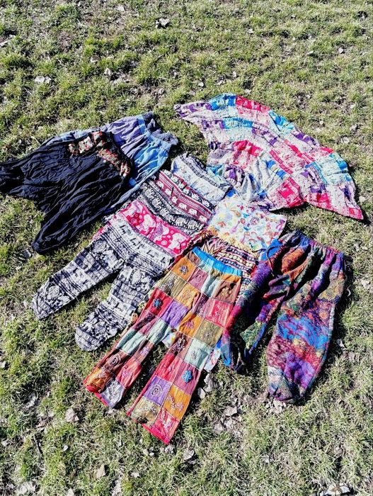 Штаны хиппи разные