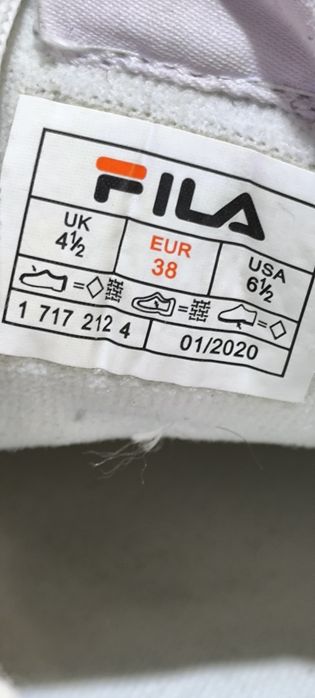 Кросівки FILA, 38 р., 25 см