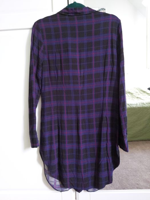 Fioletowa koszula w kratę / Pepco / 36