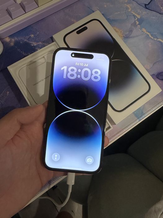 iPhone 14 Pro, Space Black, 128GB