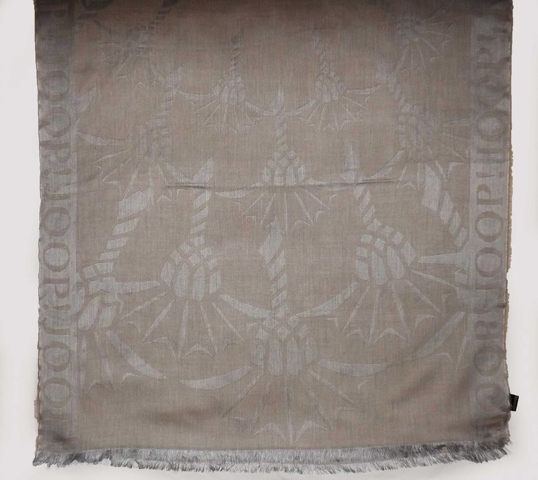 Шарф JOOP, вискоза-шерсть, 75х192