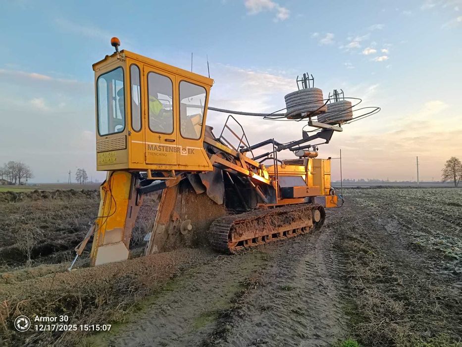 Drenacja , melioracja pól ,drenaż melioracyjny, odwodnienie gruntu