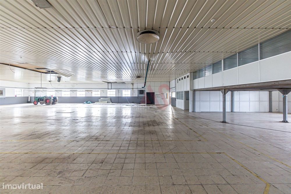 Armazém Industrial com Ampla Área de Terreno (2 Lotes Incluídos) - Reg