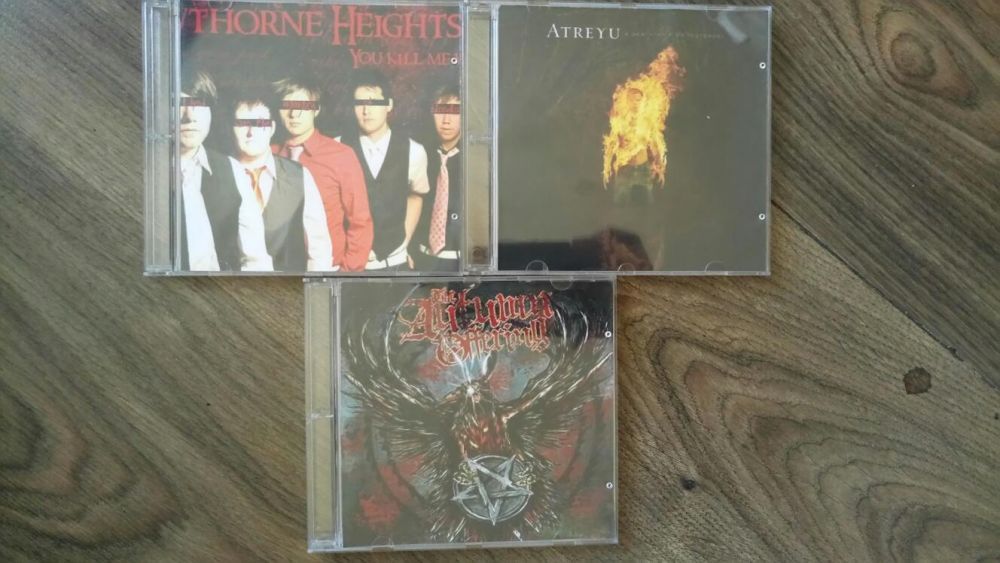 Płyty CD muzyka metalcore hardcore emocore metal