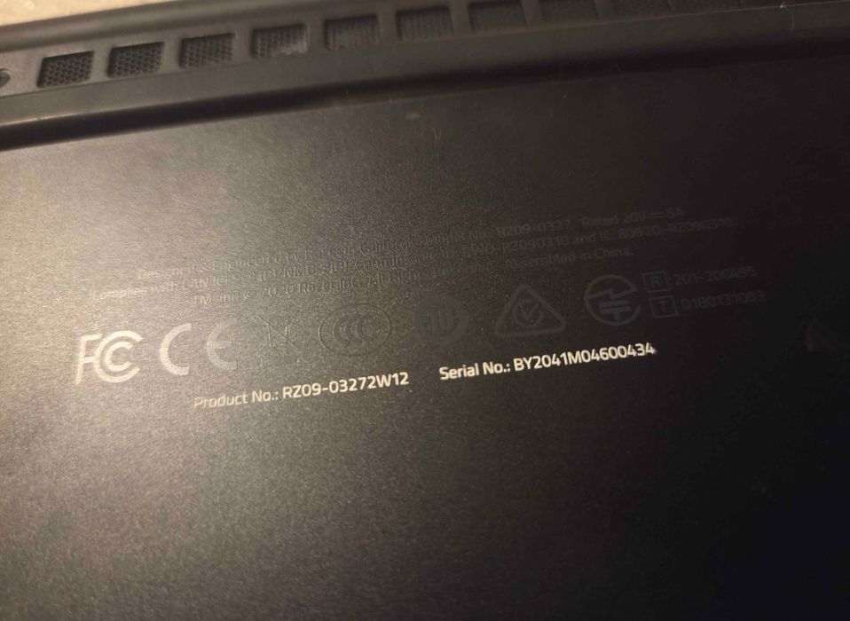 Laptop Razer RZ09-03272W12  Gamingowy