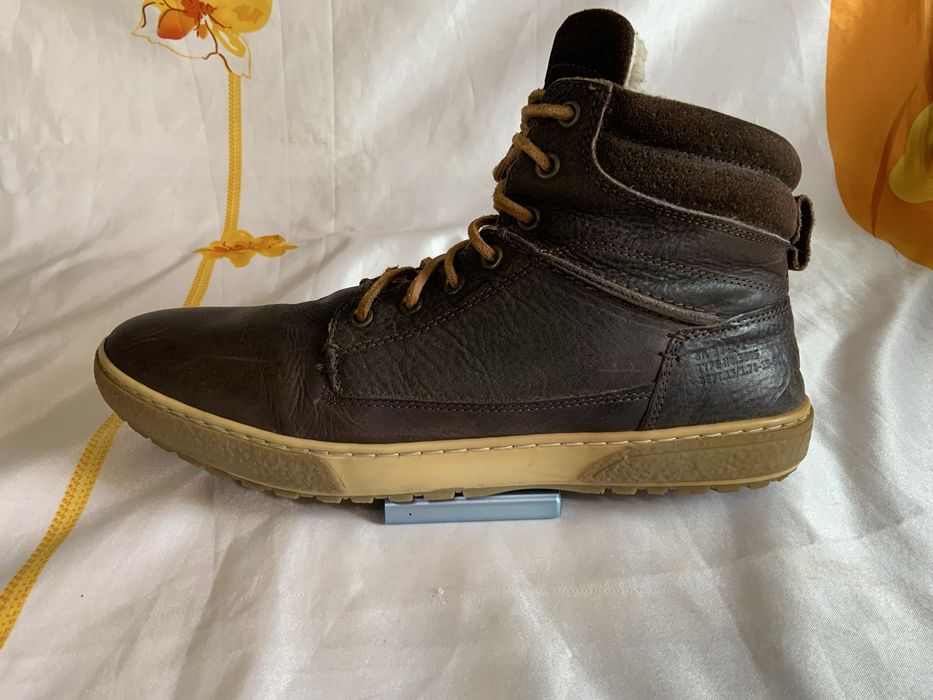 Теплющие фирменные кожаные зимние ботинки BB FootWear. Разм. 44/28.5см
