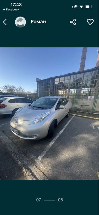 Аренда Nissan LEAF 46 квт от 714 грн/сутки в Одессе от1 недели