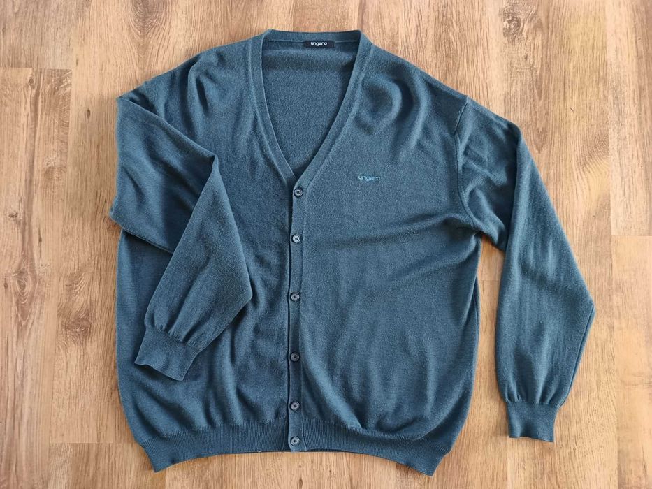Kardigan Ungaro - XXXL - sweter - kolor morski