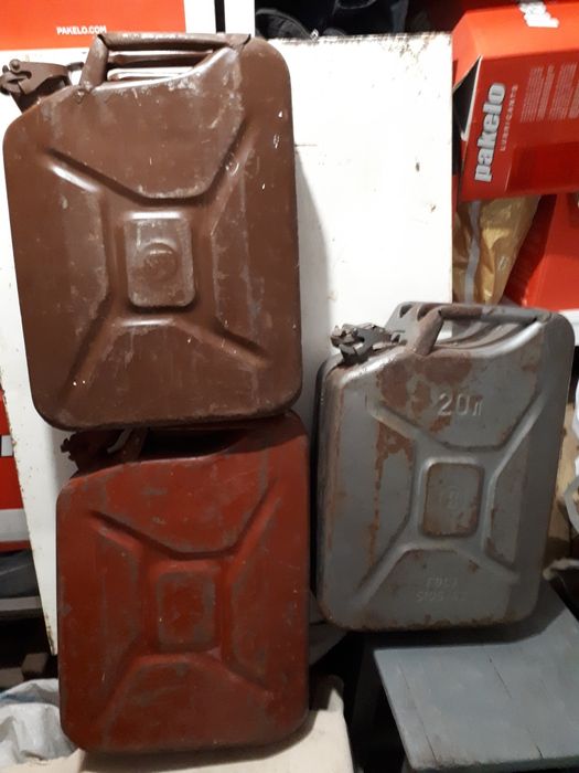 Канистра бак ёмкость металлическая 20 л, алюминиевая 30л
