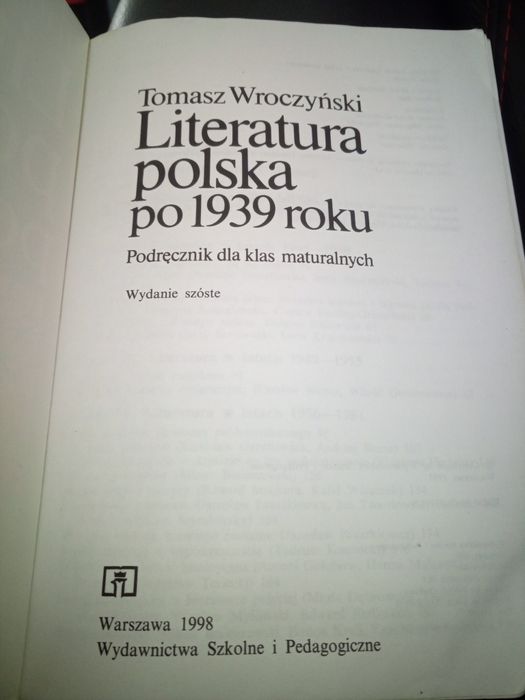 Literatura Polska po 1939 roku
