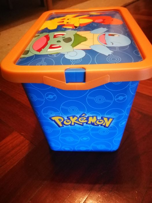Caixa arquivadora pokemon novas64738473199235122