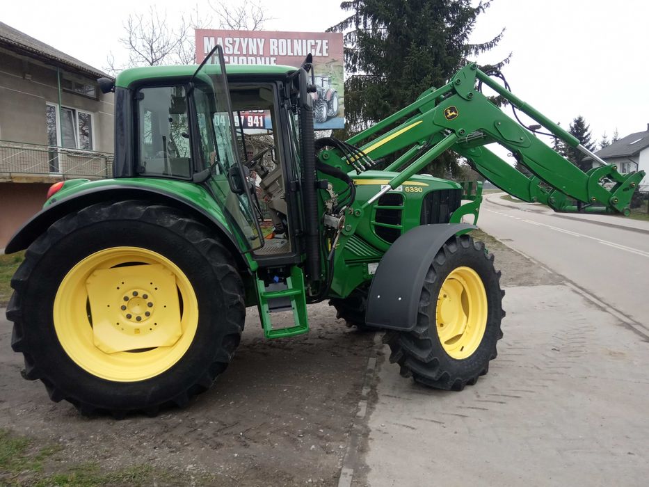 John Deere 6330 z ładowaczem