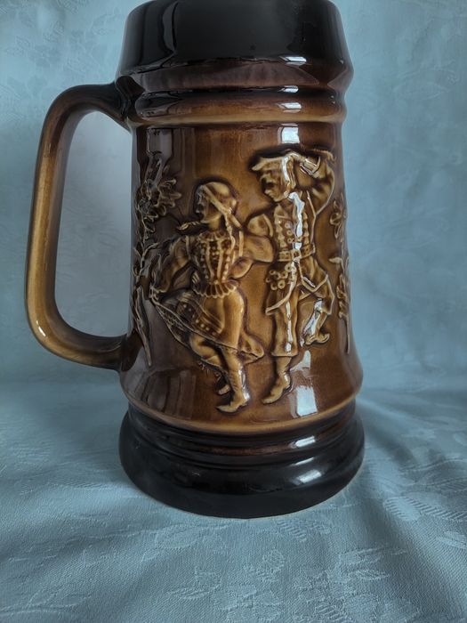 Kufel ceramiczny 21 cm,duży kufel kolekcjonerski