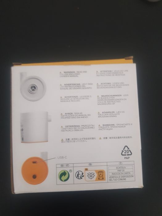 Mini bomba ar eletrica para insoflaveis