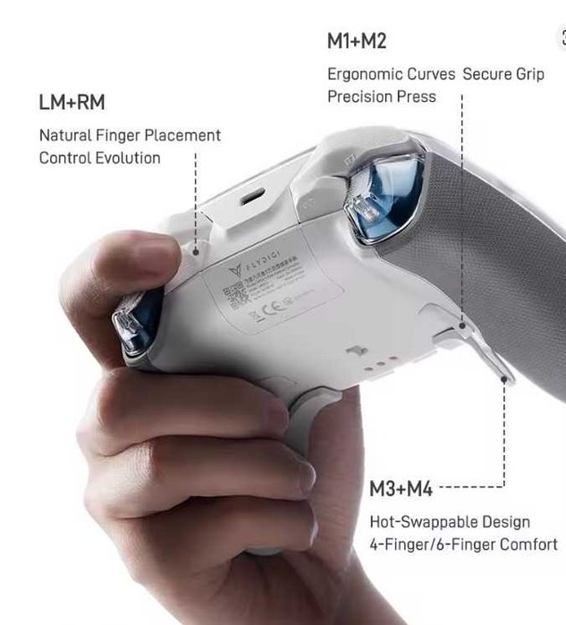 Comando Flydigi apex 5 controlador gamepad sem fio gamepad