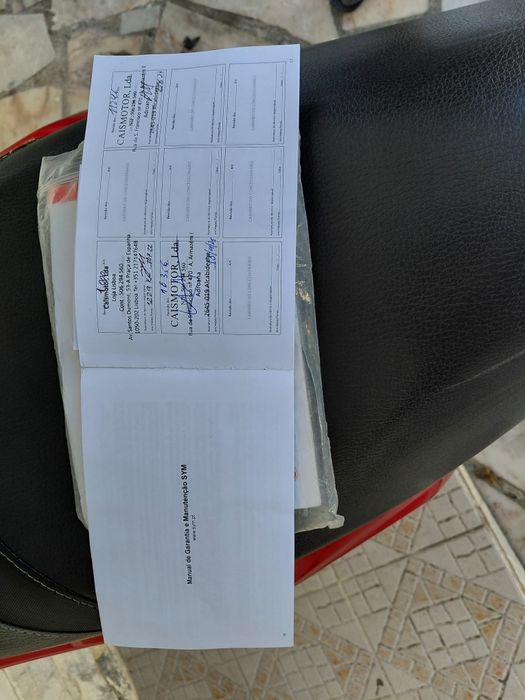 Vendo Moto Sym 125 Jet Revisões em dia na Concessionária 16200 km