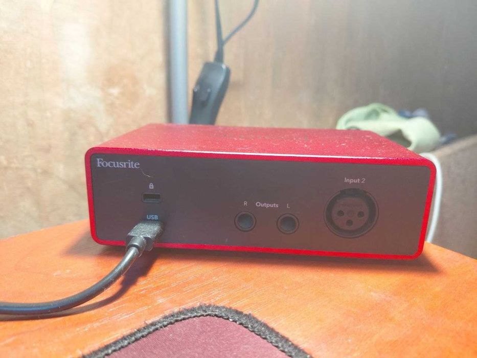 Интерфейс Focusrite Scarlett Solo 4th Gen купить на OLX.ua