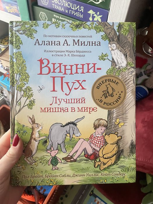 Книга Винни-пух. Лучший мишка в мире