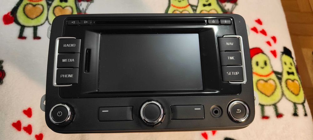 Fabryczne Radio Multimedialne SKODA SUPERB II LIFT 3T