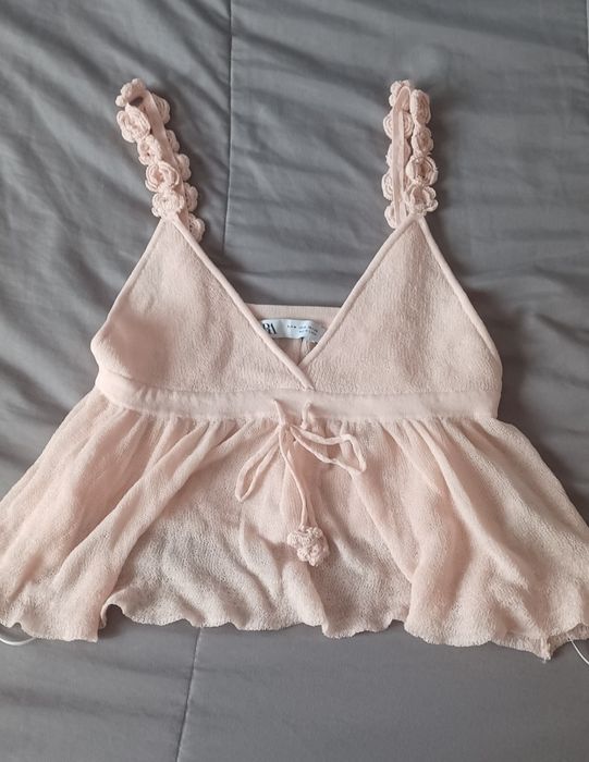 Top rosa claro Zara