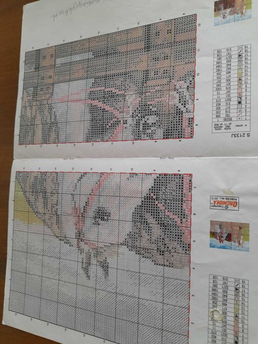 Haft krzyżykowy wzory Coricamo i Gobelinek