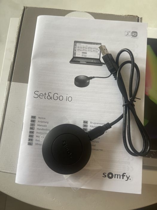 Set&go io somfy programator