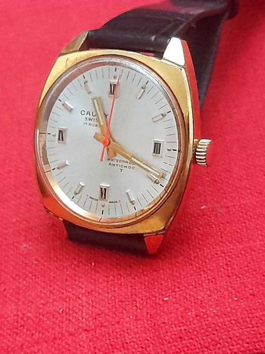 Relógio CAUNY SWISS Corda Manual