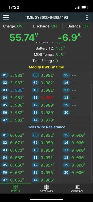 Система дбж 3 фази гібридні інвертори 5.5 kWt акб 15 kWt h