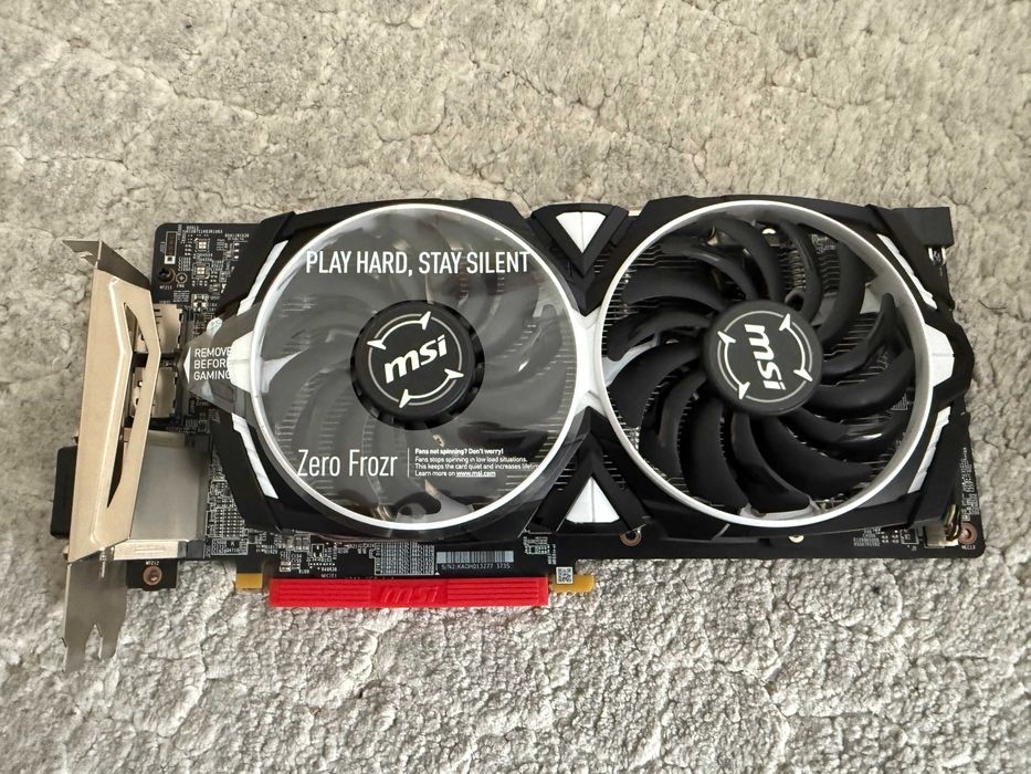 MSI RADEON RX580 GAMING X 8G 中古 KARTA GRAFICZNA MSI RADEON RX 580 GAMING X 8GB w Wyszków