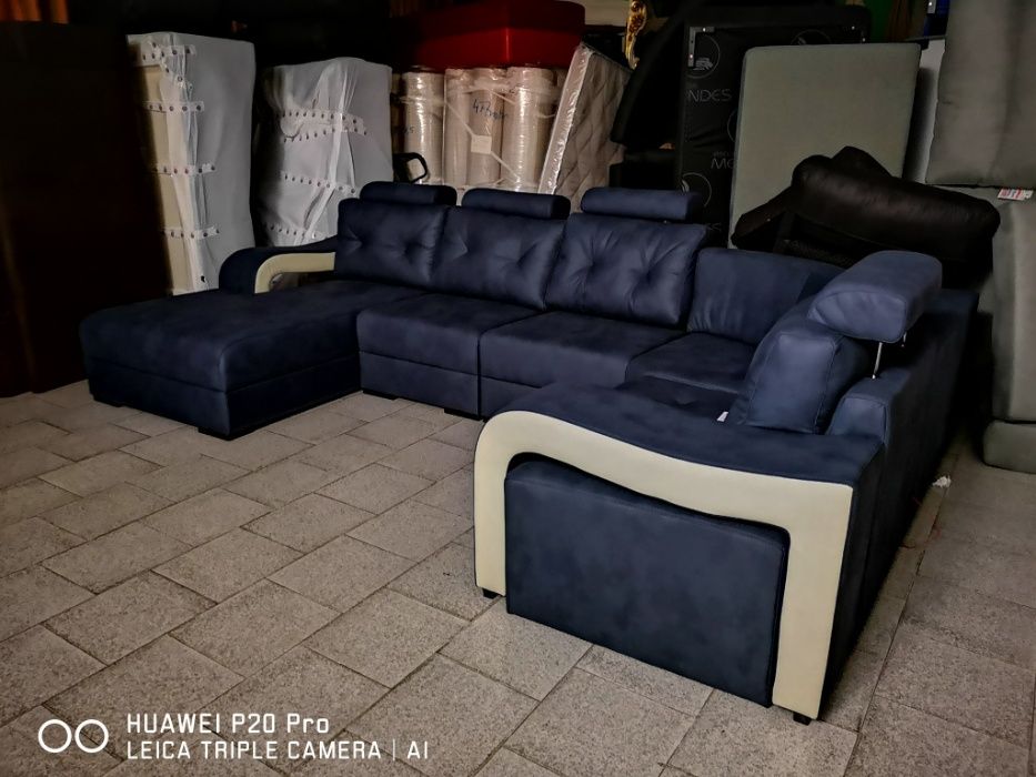 SOFA Canto NOVO - FABRICA - varias cores