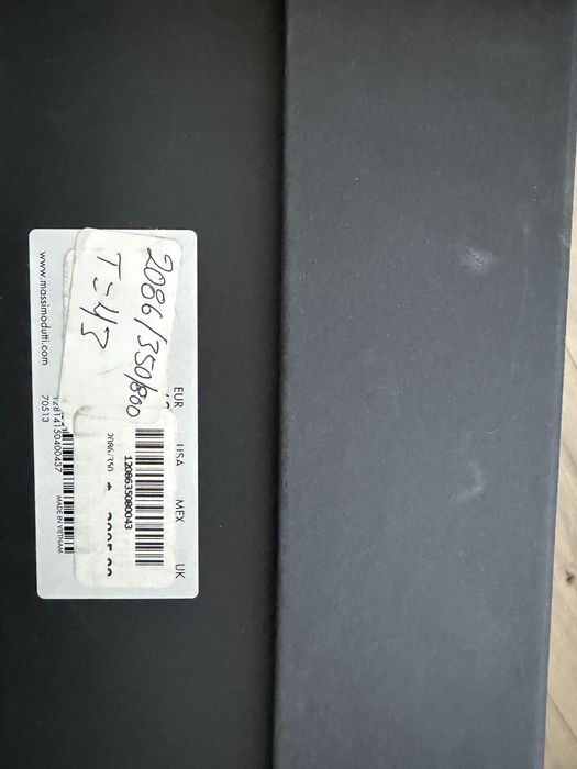 Meskie skórzane botki Massimo Dutti