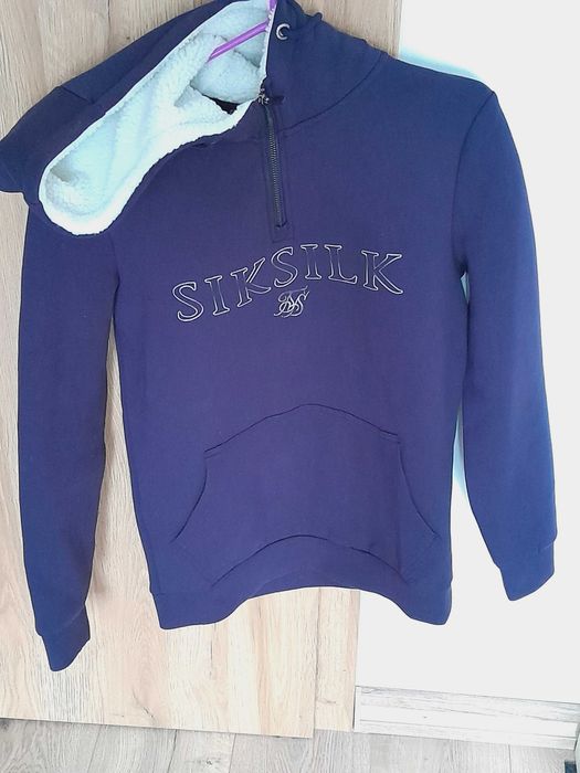 Siksilk bluza Borg Quarter ZIP Hoodie r XS/S