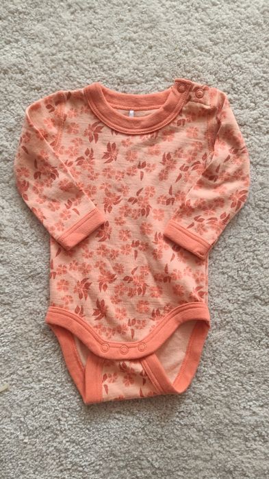 Reflex body z długim rękawem wełna merino 62